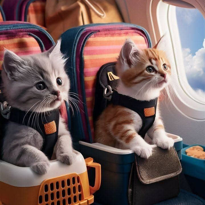 Dos gatitos BobTop preparados para conocer a su nueva familia