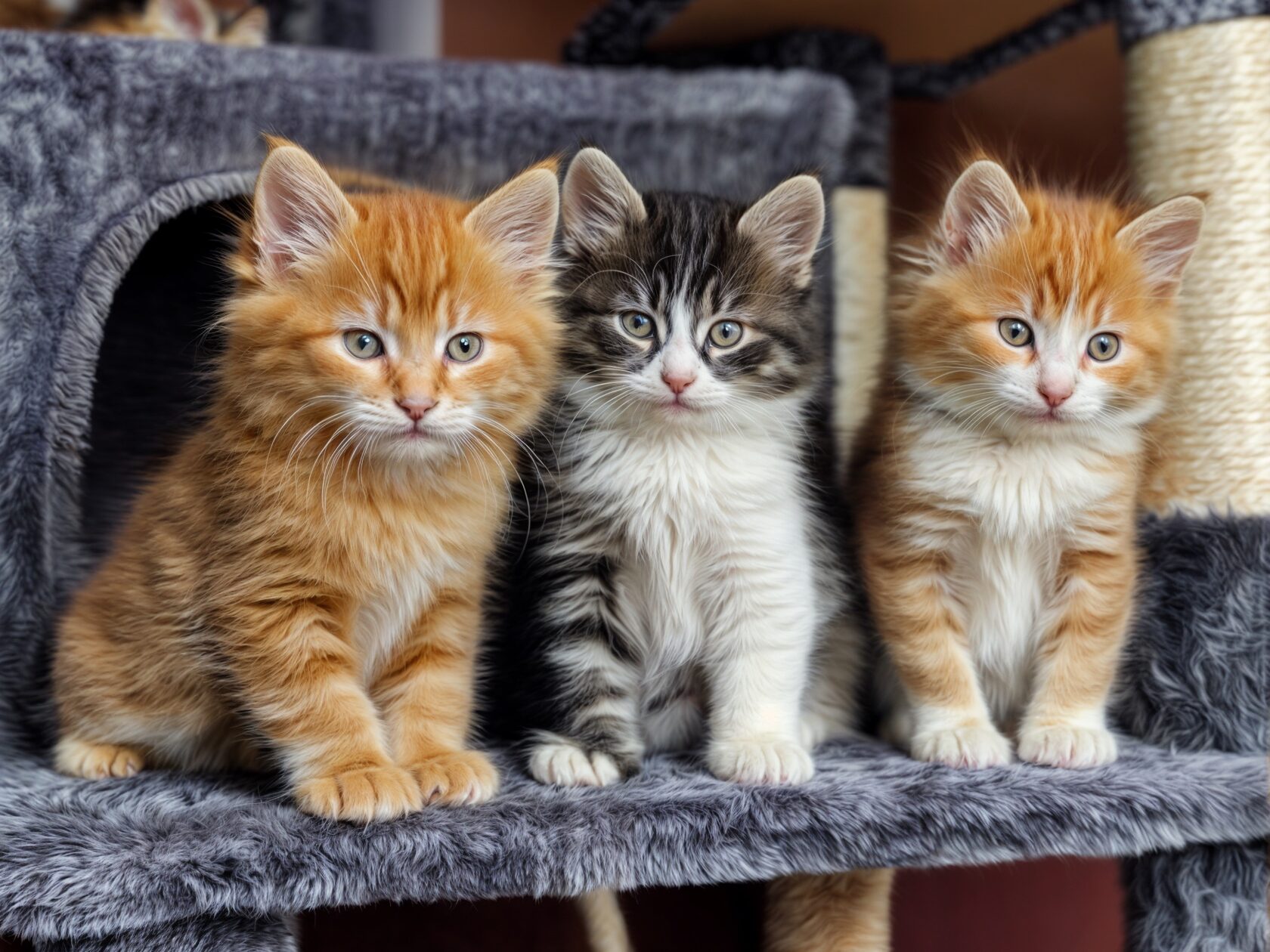 Gatitos Kurilian Bobtail del criadero BobTop Barcelona